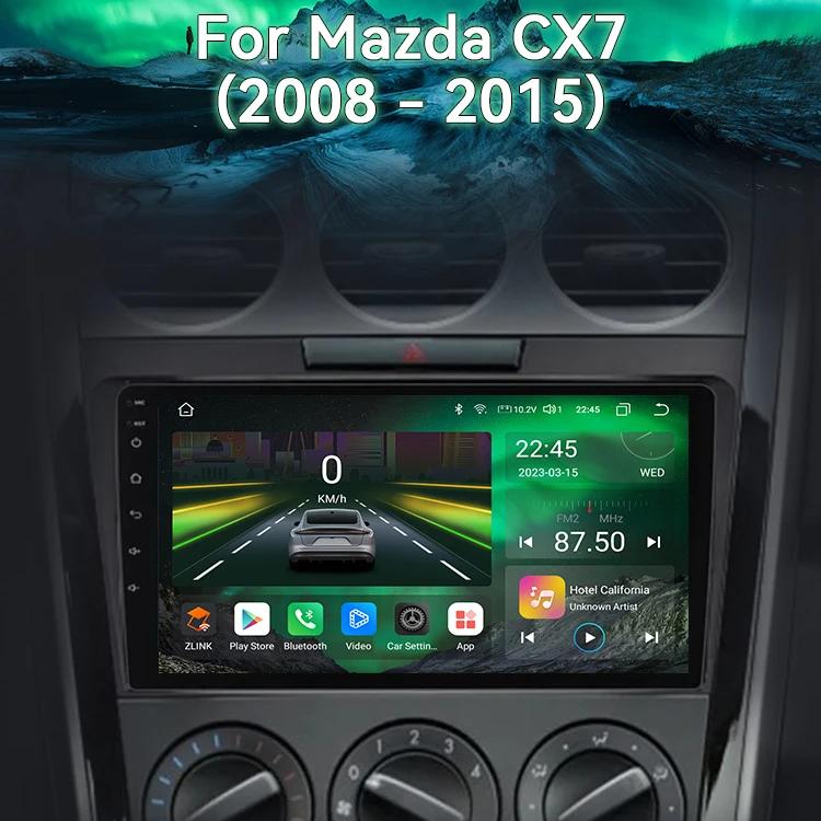 For Mazda CX 7 CX-7 2008 - 2015 Car Radio Android Intelligent System Multimedia Player Navigation GPS Carplay Screen Auto Stereo