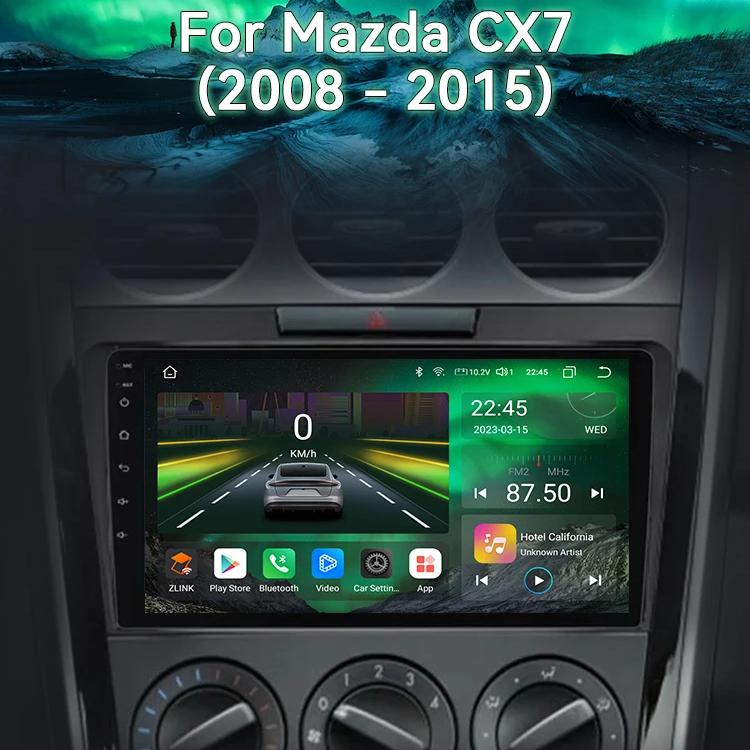 For Mazda CX 7 CX-7 2008 - 2015 Car Radio Android Multimedia Player Navigation GPS Carplay Screen Auto Stereo Intelligent System