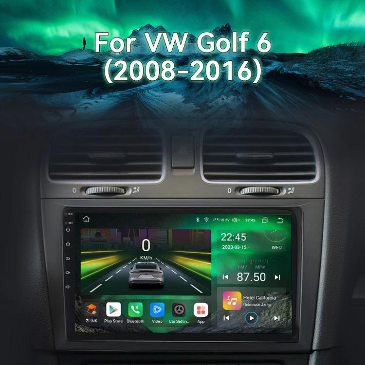 For Volkswagen VW Golf 6 2008 - 2016 Car Radio Android Multimedia Video Player GPS Navigation Carplay Touch Screen Auto Stereo