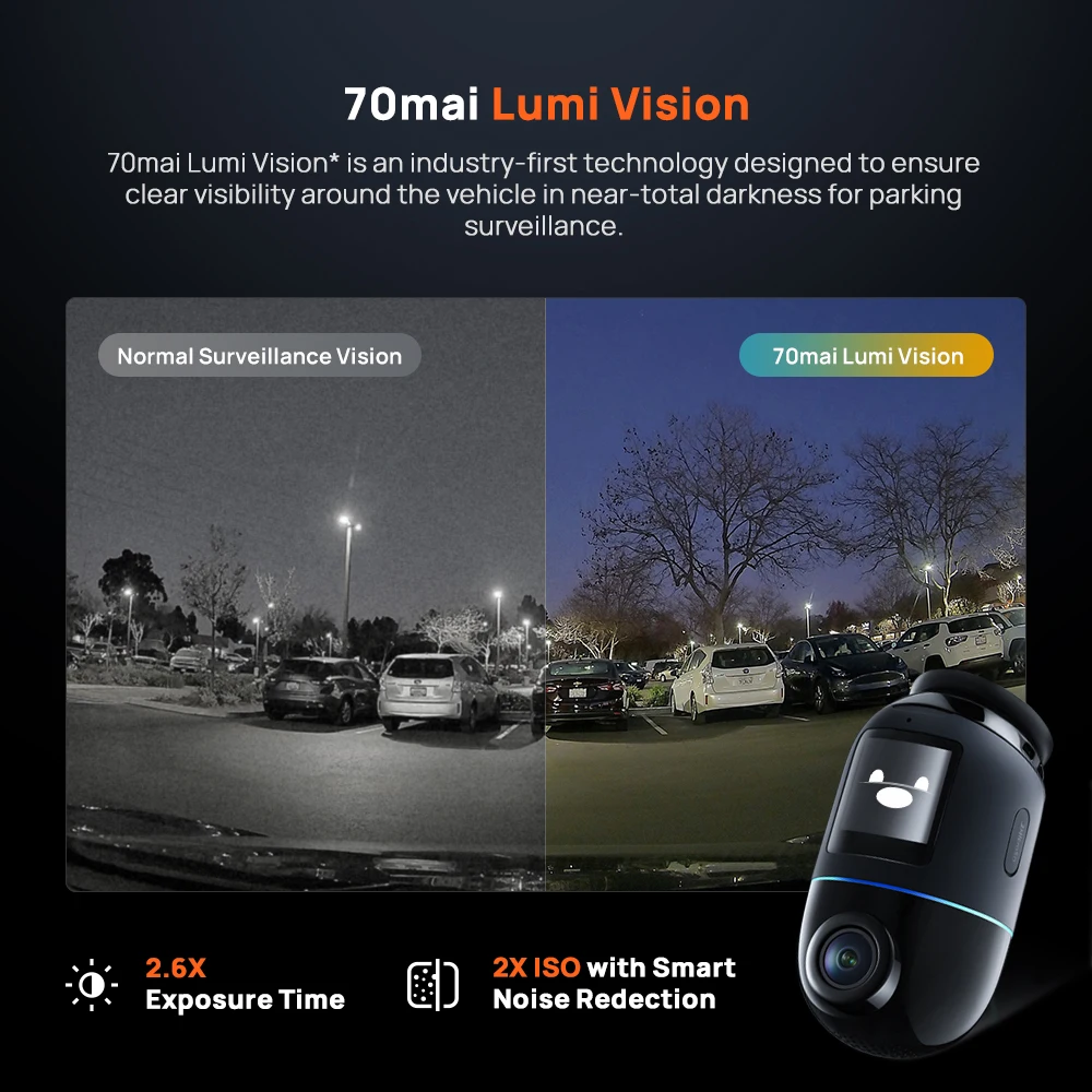 70mai Dash Cam 4K Omni X800